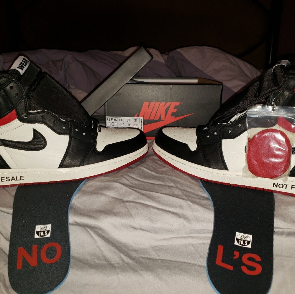 Air Jordan 1 "Not For Resale" Red